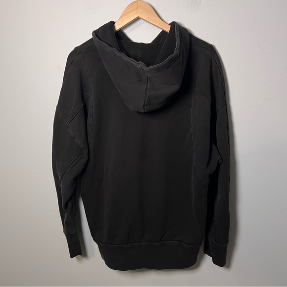 Adidas M Internal OH Pullover Hoodie Men’s size L Black Sweatshirt - HC3479 - Picture 3 of 6